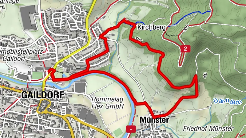 Rundwanderweg 3 Rund um den Kirchberg