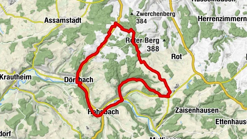 Radtour R 2, Dörzbach