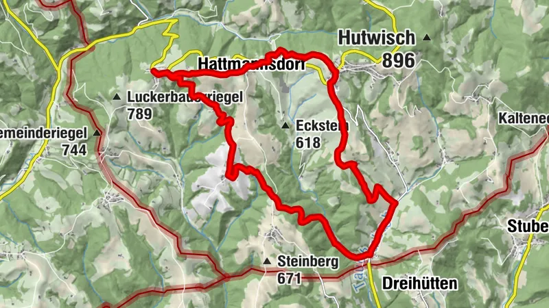 Sauerbrunnenrunde Rot/Grün