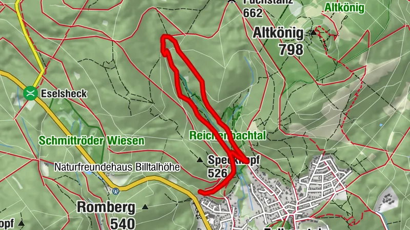 Heilklima-Wanderweg Tillmannsweg (TW2)