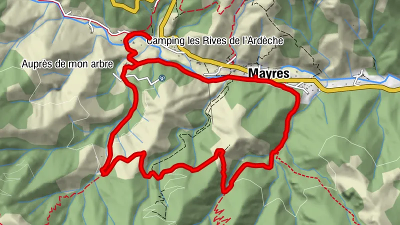 Wanderwege – Brücke Mayres Runde von Mayres
