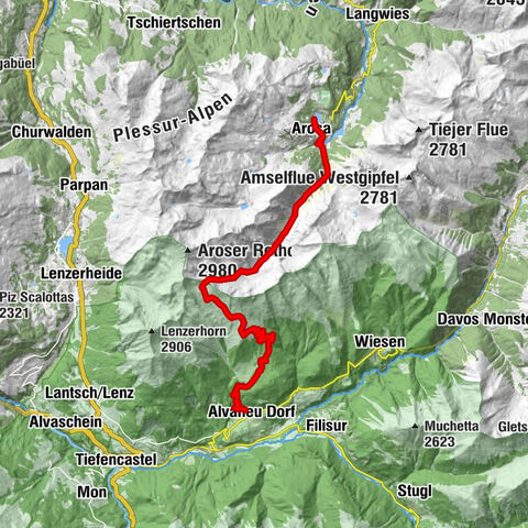 Arosa-Furclettapass-Alvaneu