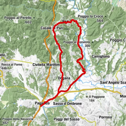 Paganico, Toskana/Italien