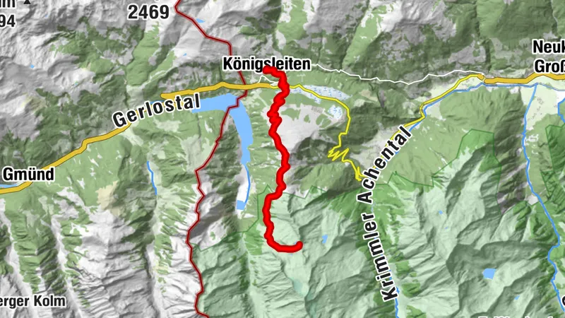 Seekarscharte (Wildkarsee/Seekarsee)