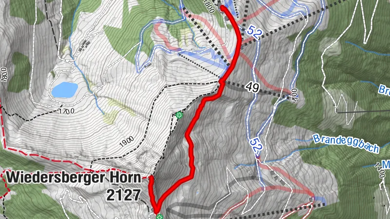 Gipfeltour Südgrat Wiedersberger Horn 2.127m