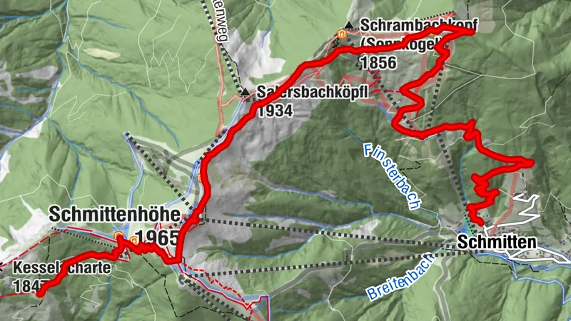 Von der Talstation Schmitten zur Pinzgauerhütte