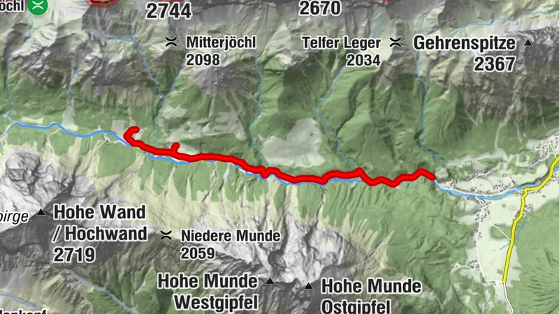 Biketour mit Kinderanhänger: Almenparadies Gaistal