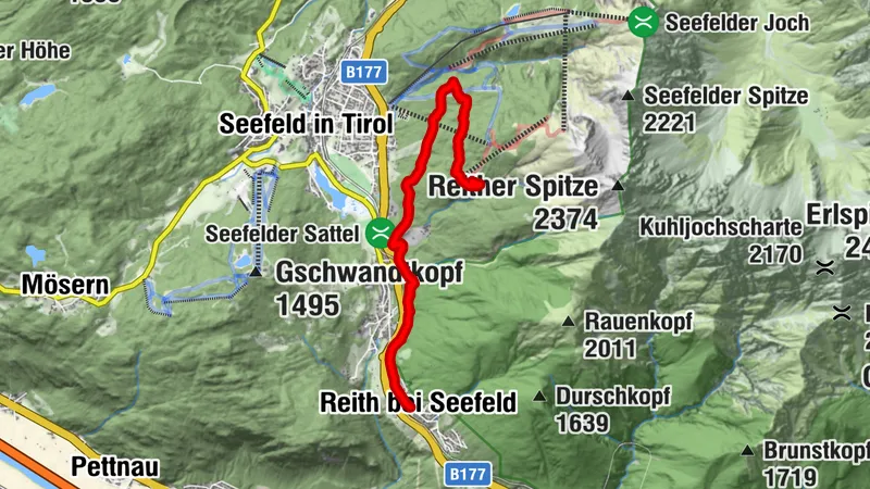 Biketour mit Kinderanhänger: Zur Reitherjoch Alm Nr. 5032