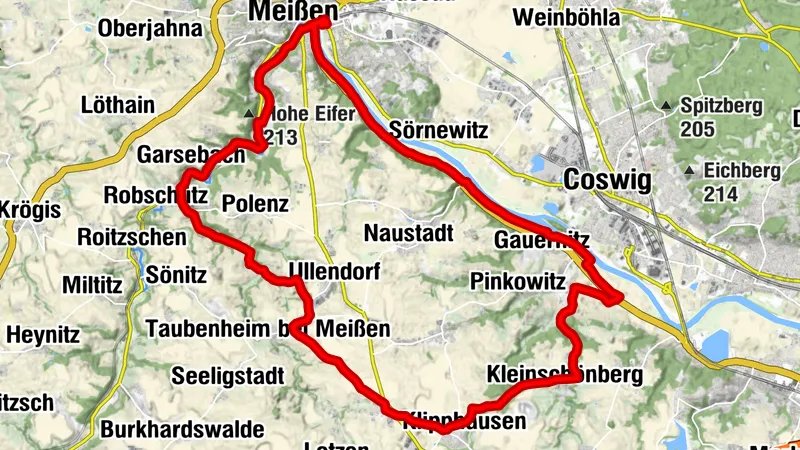 "Meißner 8" - Südroute