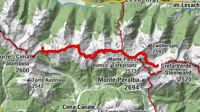 Goldtoni - Alpenbogen A161 Porzehütte - Hochweißsteinhaus