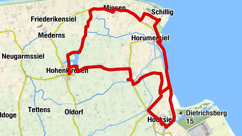 Geführte Radtour - Wangerländischer Pilgerweg - Nordost