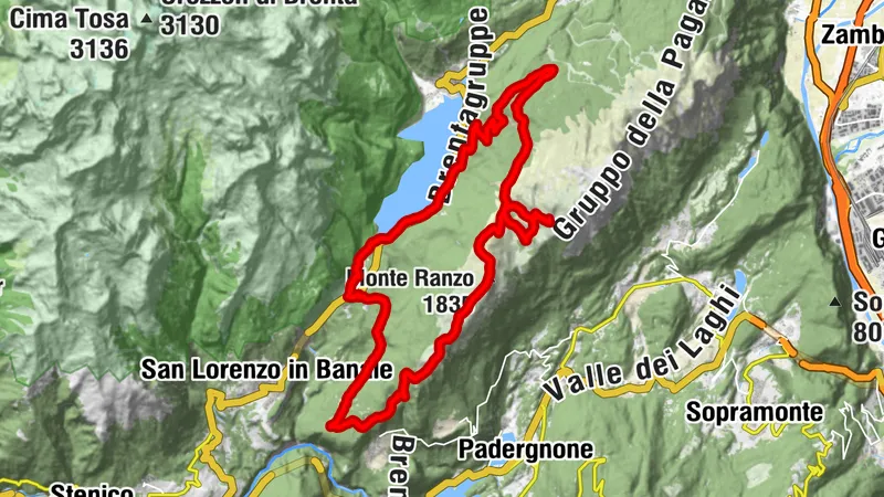 Monte  Ranzo (Molveno)