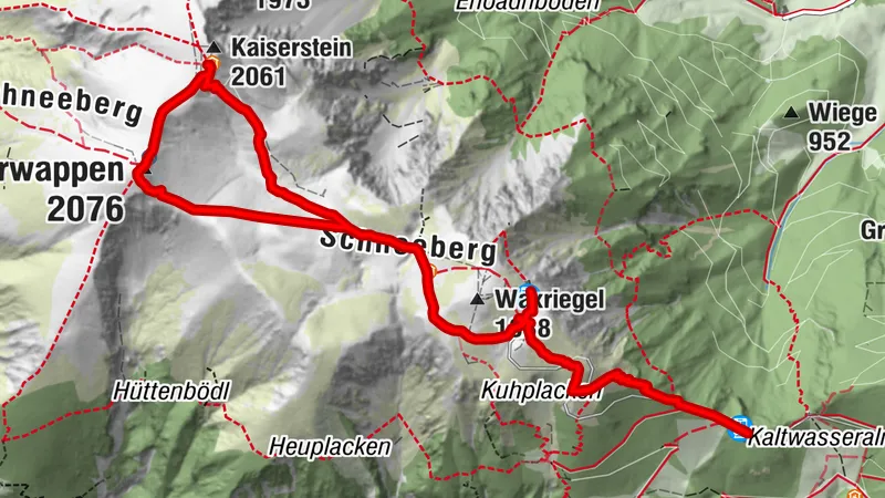 Schneeberg leicht 