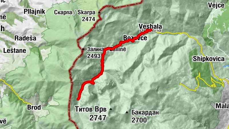 High scardus trail, stage 7, part 1