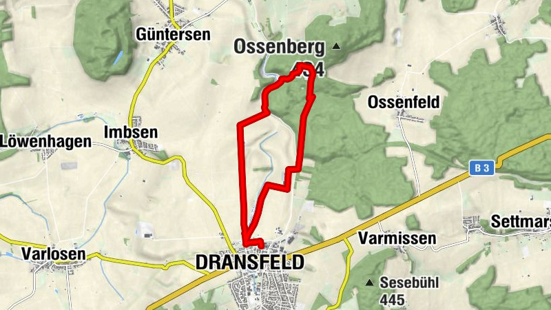 Dransfeld Rundwanderweg D7