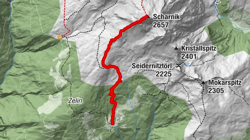 Bergheimat - Ochsner Hütte - Scharnik