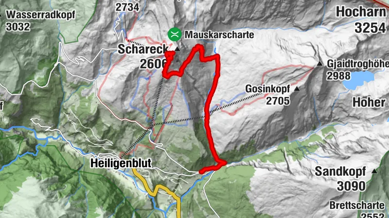 Fleißkehre-Schareck