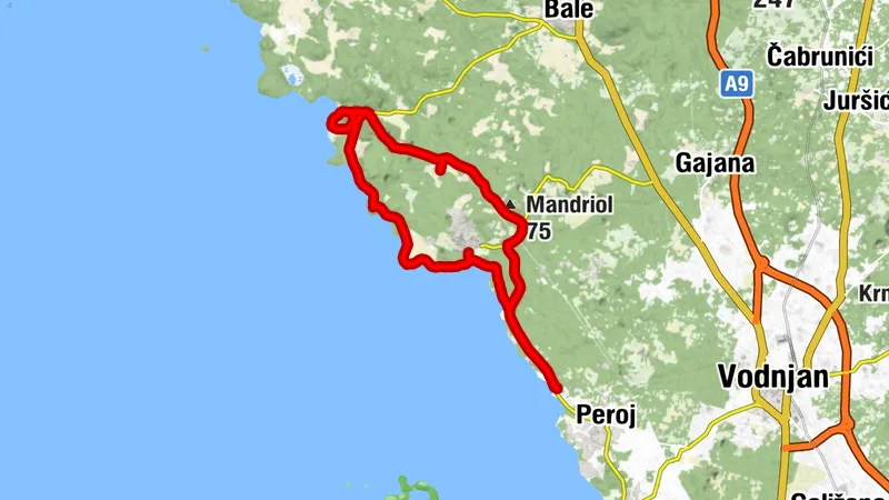 Peroj Portič-MonPerin-Peroj Portič