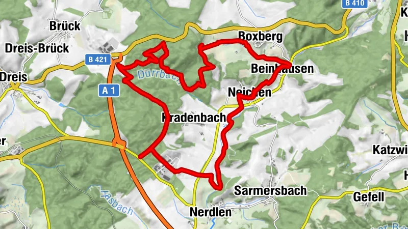Lieserpfadschleife Lieserquelle