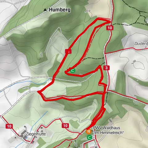 Otterbach - Galgenberg circular hiking route (RW3)