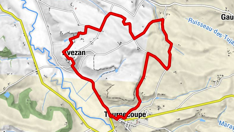 Tournecoupe - On the route to Notre Dame de Tudet