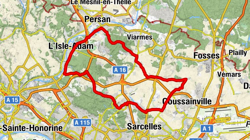 Circuit vélo : Trésors de la Plaine de France
