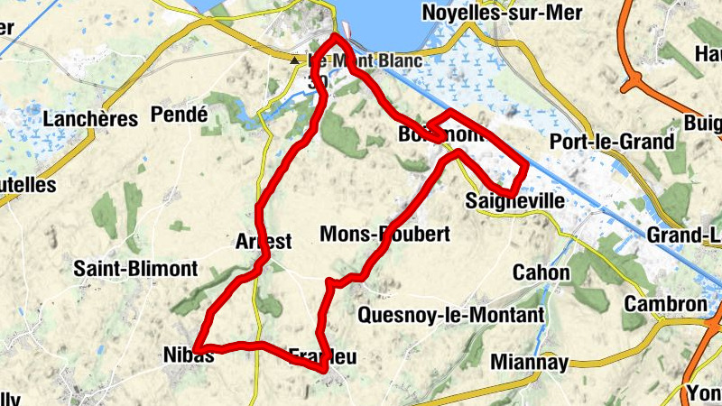 Circuit vélo – Mésange