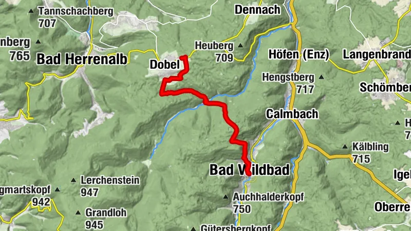 Trekking Schwarzwald Camp Sonneninsel Dobel - Bad Wildbad