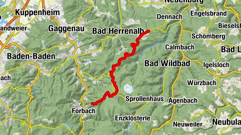 Trekking Schwarzwald Camp Sonneninsel Dobel - Camp Latschig (Westweg)