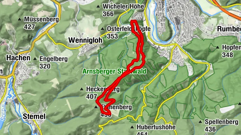 Arnsberg  - Ochsenkopf -