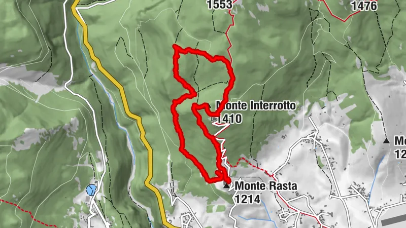 Rasta-Interrotto, circolare sinistra