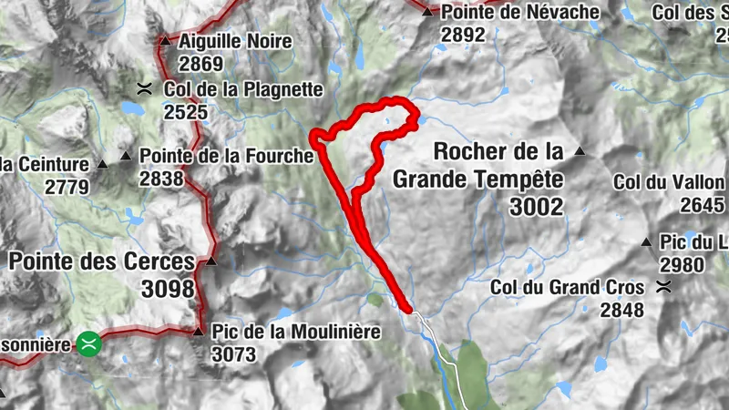 From refuge Laval 2 lakes ring