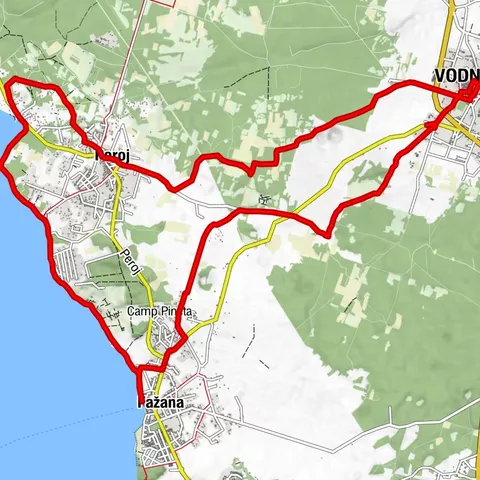 Peroj Portic-Vodnjan-Fažana-Peroj Portič