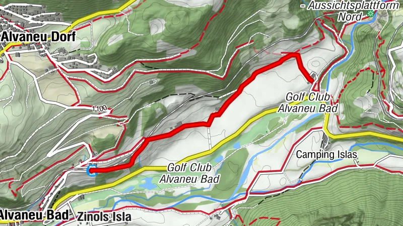 Wanderung auf der Via Albula/Bernina von Filisur nach Alvaneu Bad
