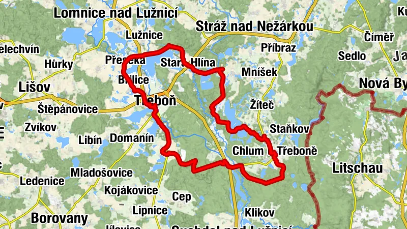 Trebon Radfahren