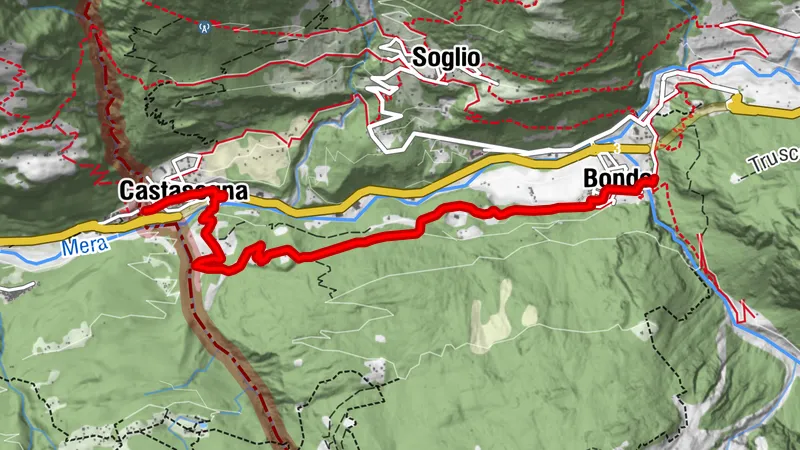 Bondo nach Castasegna