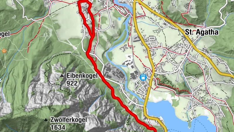 Bad Goisern Steeg Salinenweg RDW