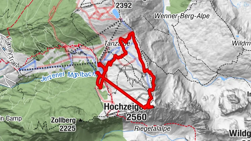Hochzeiger Gipfelkreuz