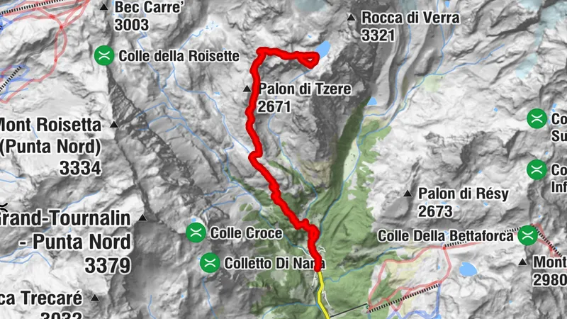 Bivacco Cittá di Mariano e Gran Lago di Tzere