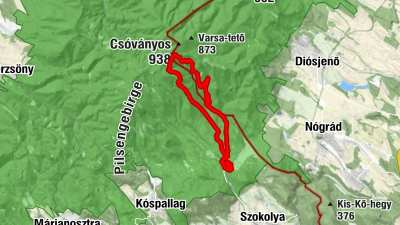Szokolya Gyaloglás