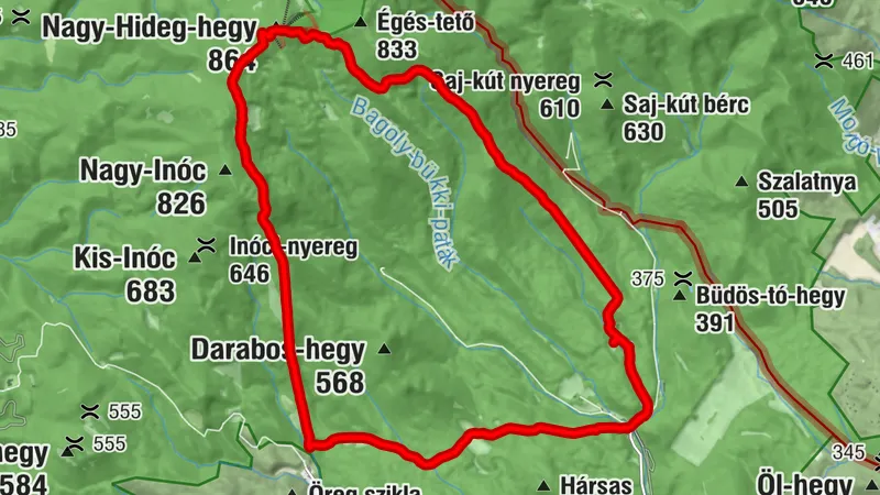 Királyrèt, Nagy hideg hegy kör