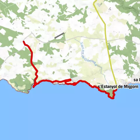 Küstenwanderung zur Cala Pi