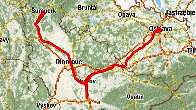 Šumperk, okres Šumperk/Czechia
