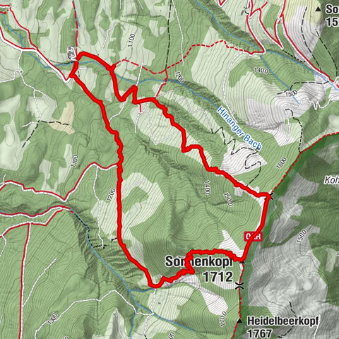 Wanderung auf den Sonnenkopf