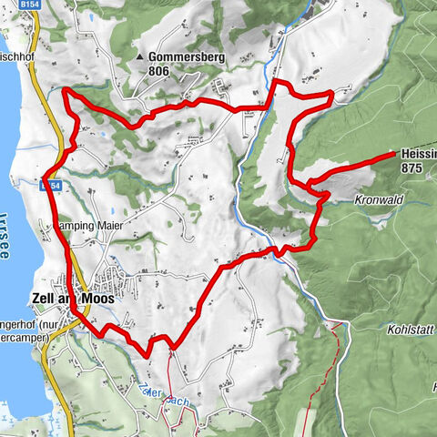 Zell am Moos: Almwiesenweg