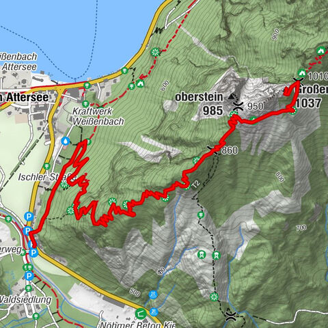 Weißenbach am Attersee - Schoberstein