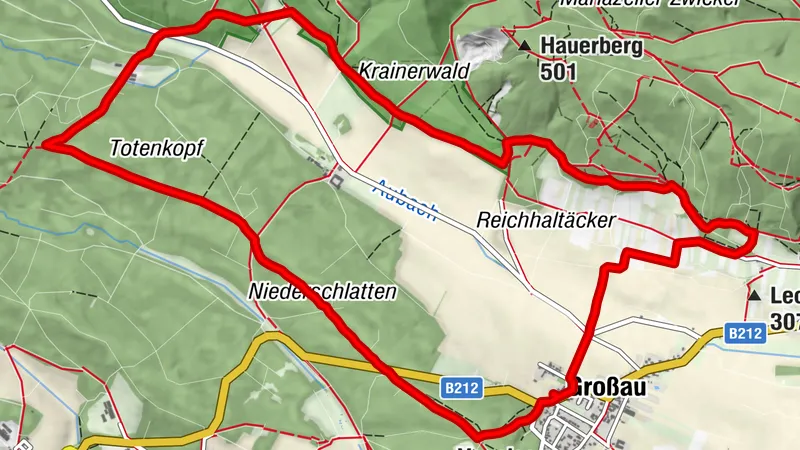 Bad Vöslau, sonnenweg Merkenstein eisernes tor RDW