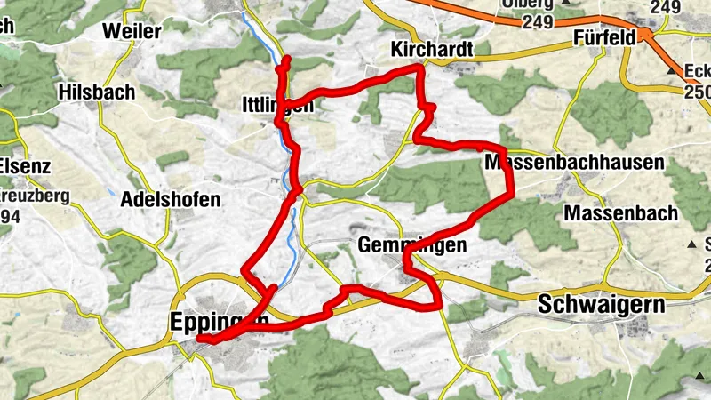 Gemmingen, Regierungsbezirk Stuttgart/Deutschland