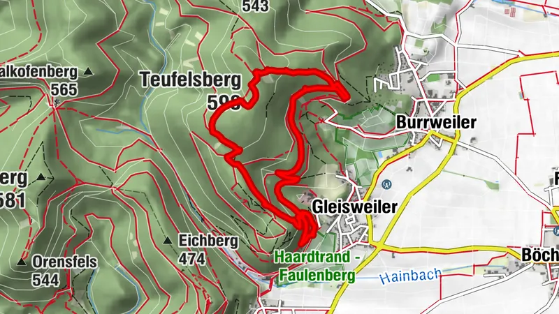 Trifelsblickhütte und Anna Kapelle