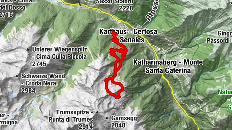 Kartaus Klosteralm Saxalbsee